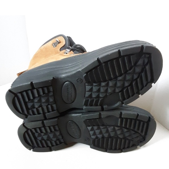 Old Mill Glacer Nubuck Black Warm Winter Ankle Boot size 10M - Picture 6 of 13